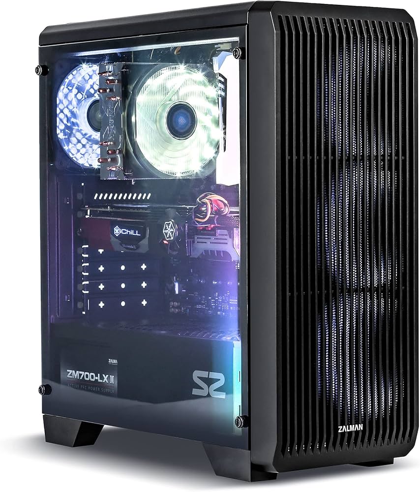 Amazon | ZALMAN S2 TG ミドルタワーPCケース 強化ガラス CS8143