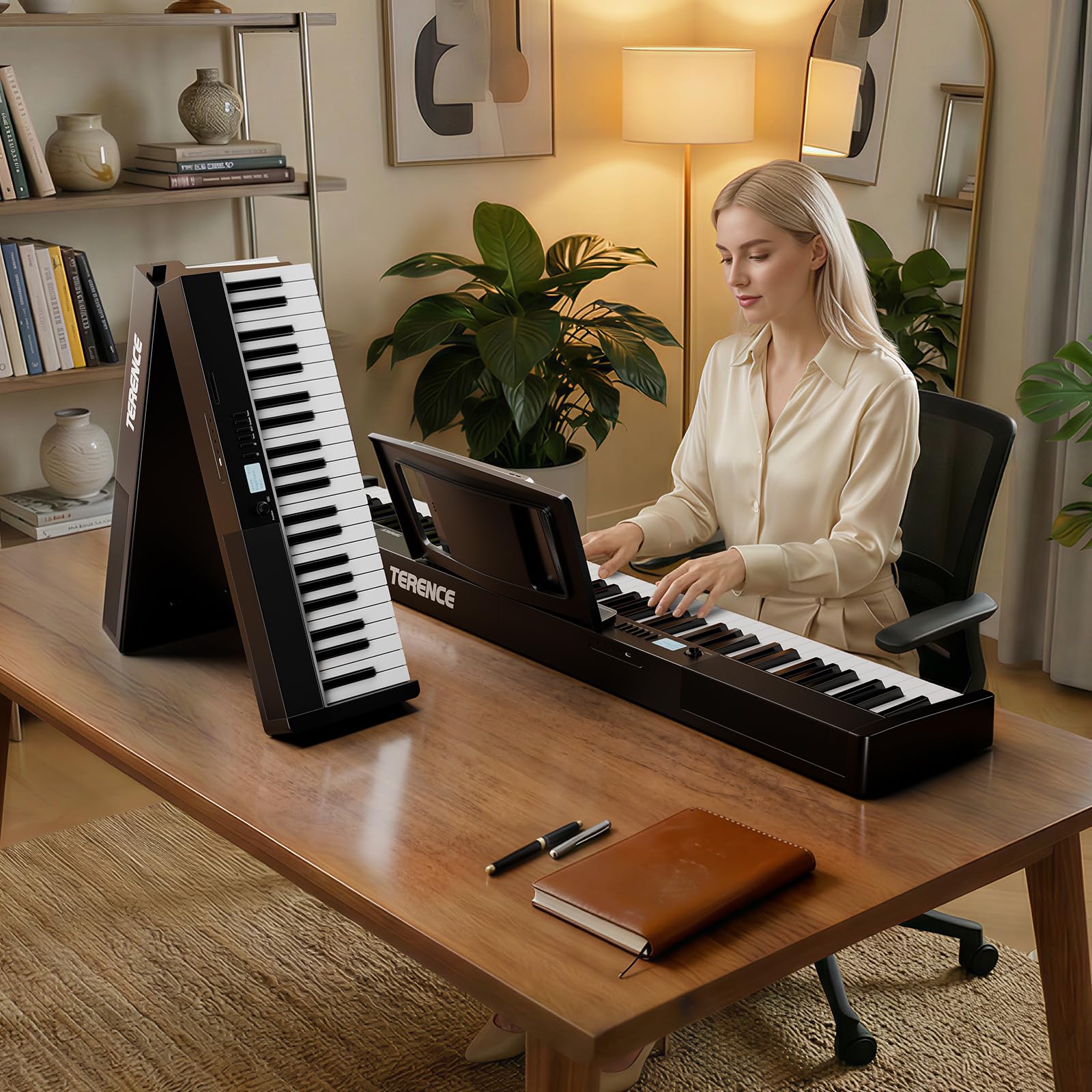 Amazon.com: TERENCE V30 Portable Digital Piano 88 Key Weighted