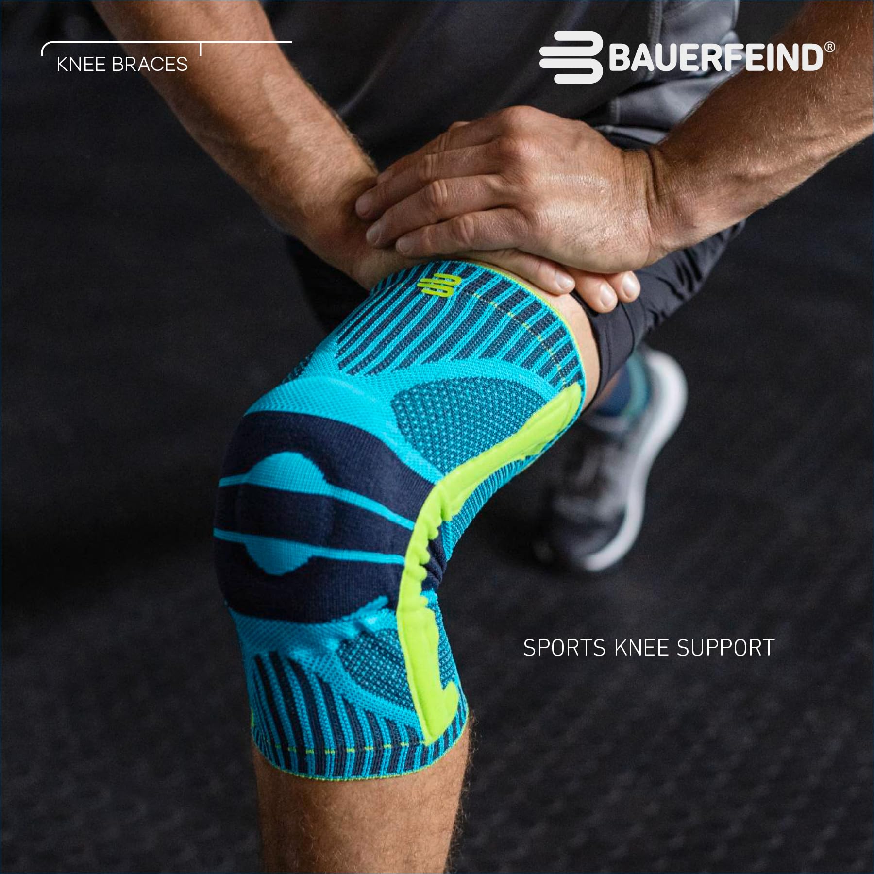 Amazon.co.jp: Bauerfeind SPORTS KNEE SUPPORT 膝用サポーター(XL