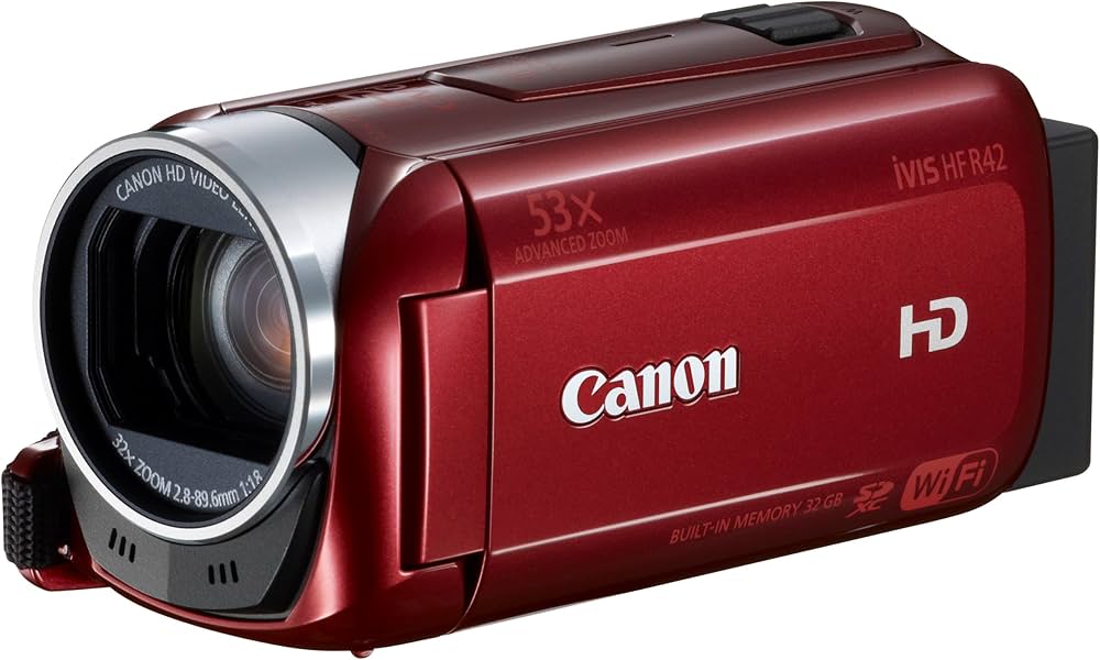 Amazon | Canon デジタルビデオカメラ iVIS HF R42 光学32倍ズーム