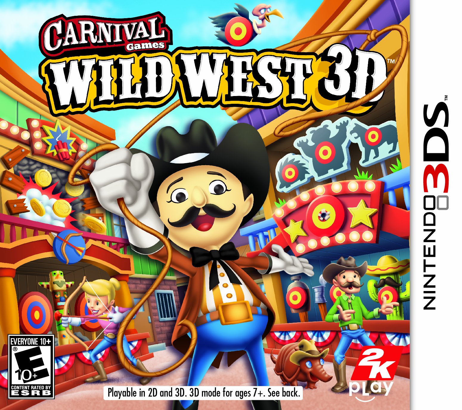 Amazon.com: Carnival Games Wild West 3D - Nintendo 3DS : Nintendo