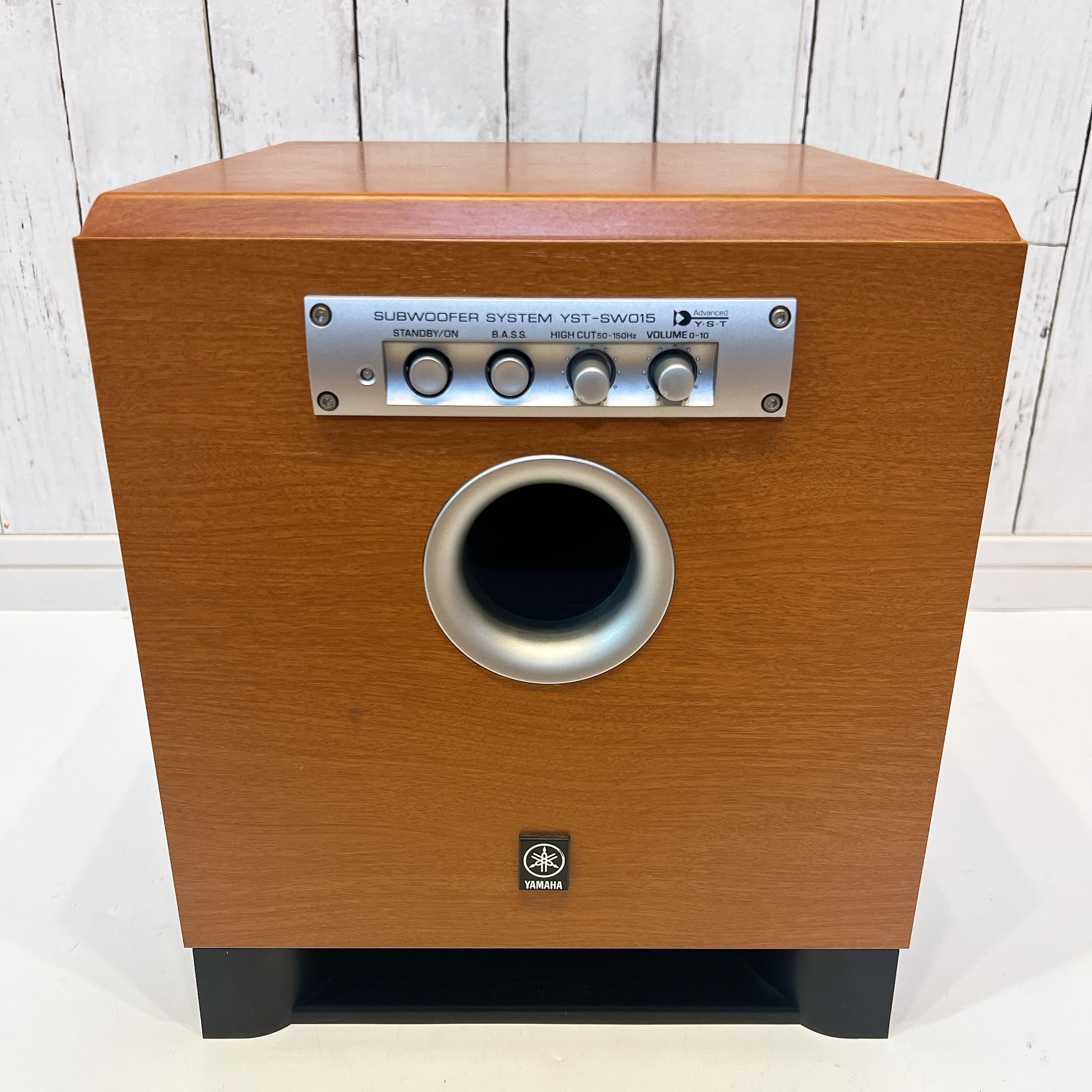 Amazon.co.jp: YAMAHA YST-SW015 サブウーファーシステム (チェリー