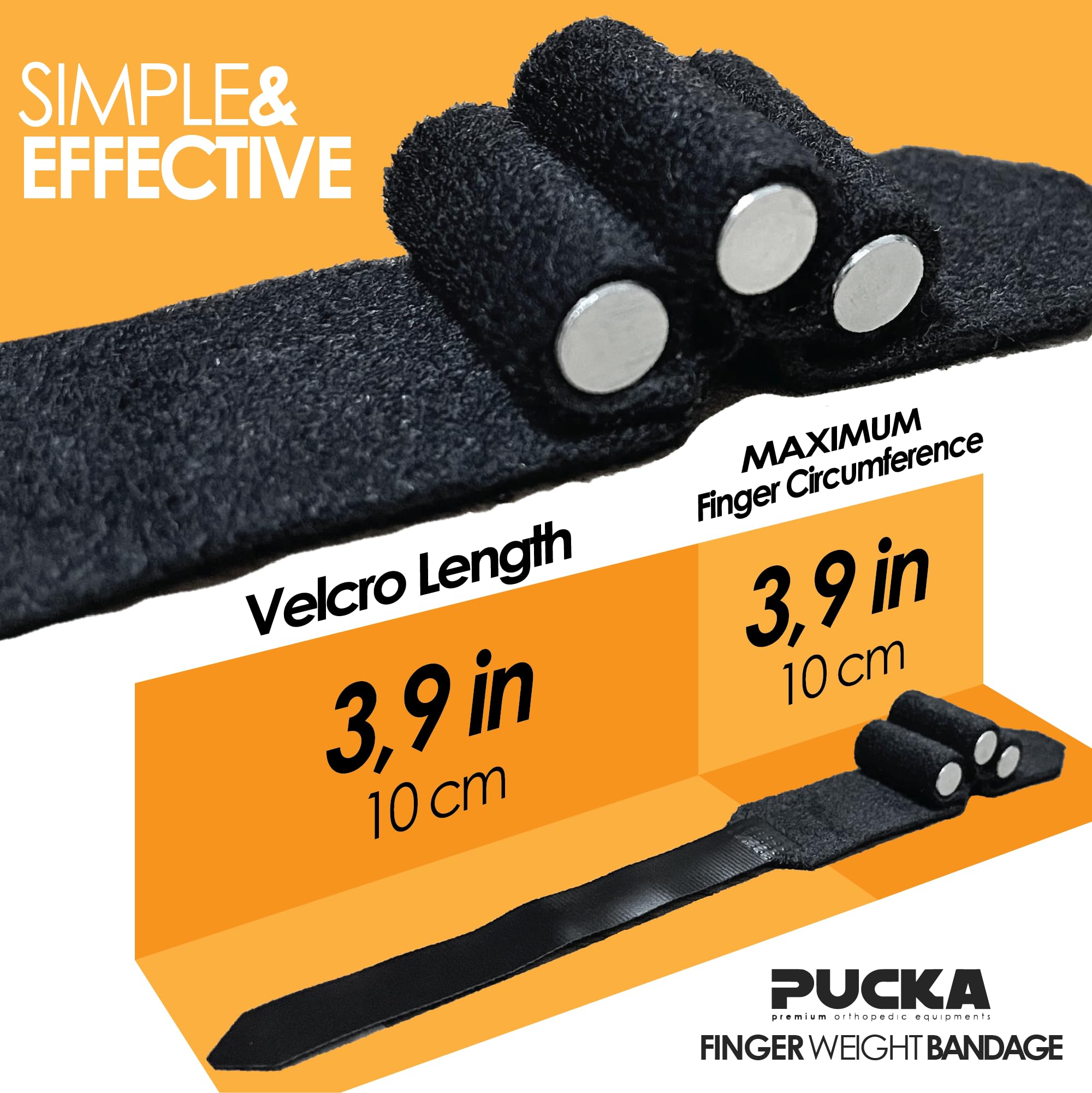 Amazon | エクササイズ用30gのフィンガーウェイトバンド - 指の強さと