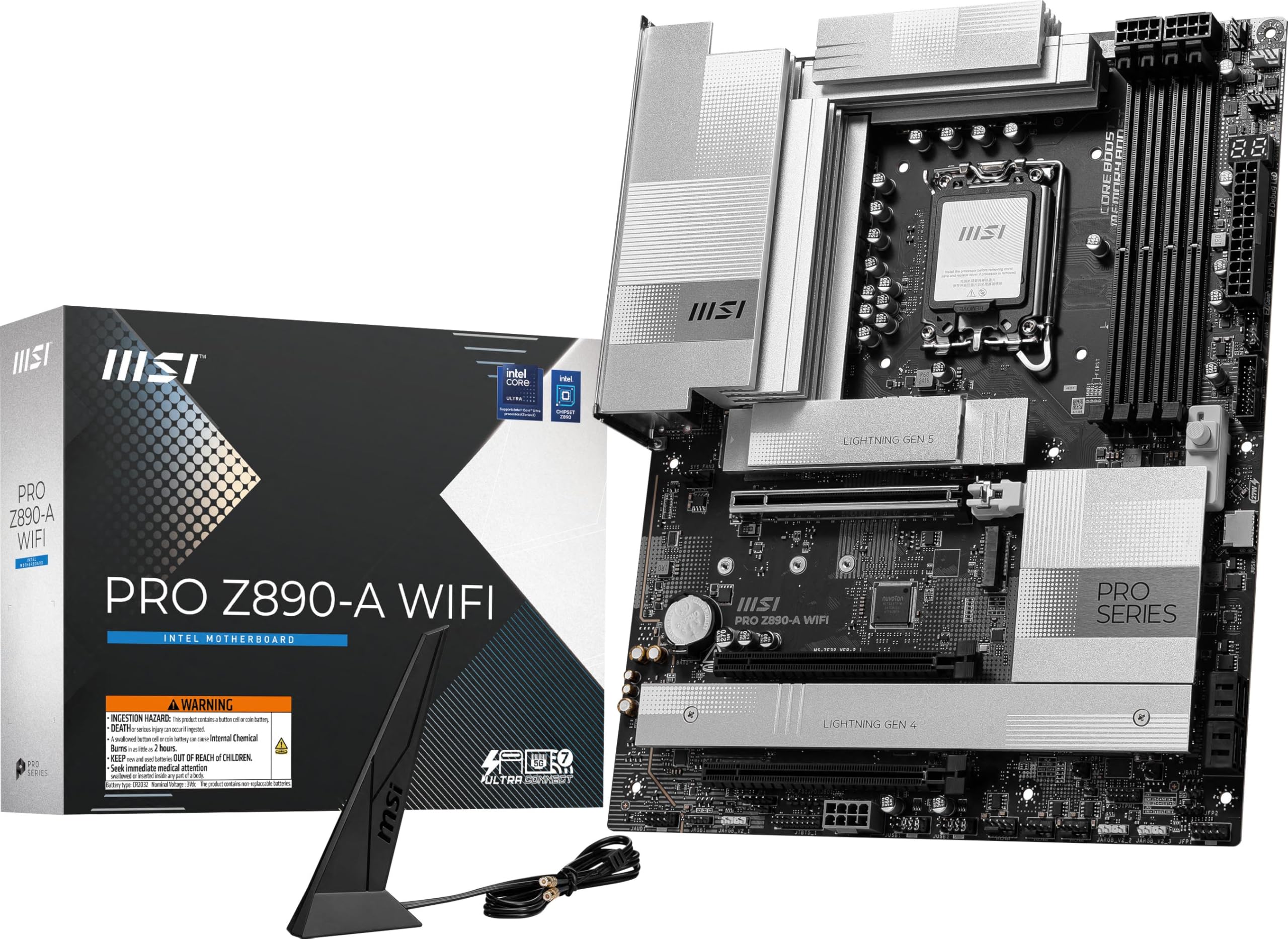 Amazon | MSI PRO Z890-A WiFi ProSeries マザーボード (Core Ultra