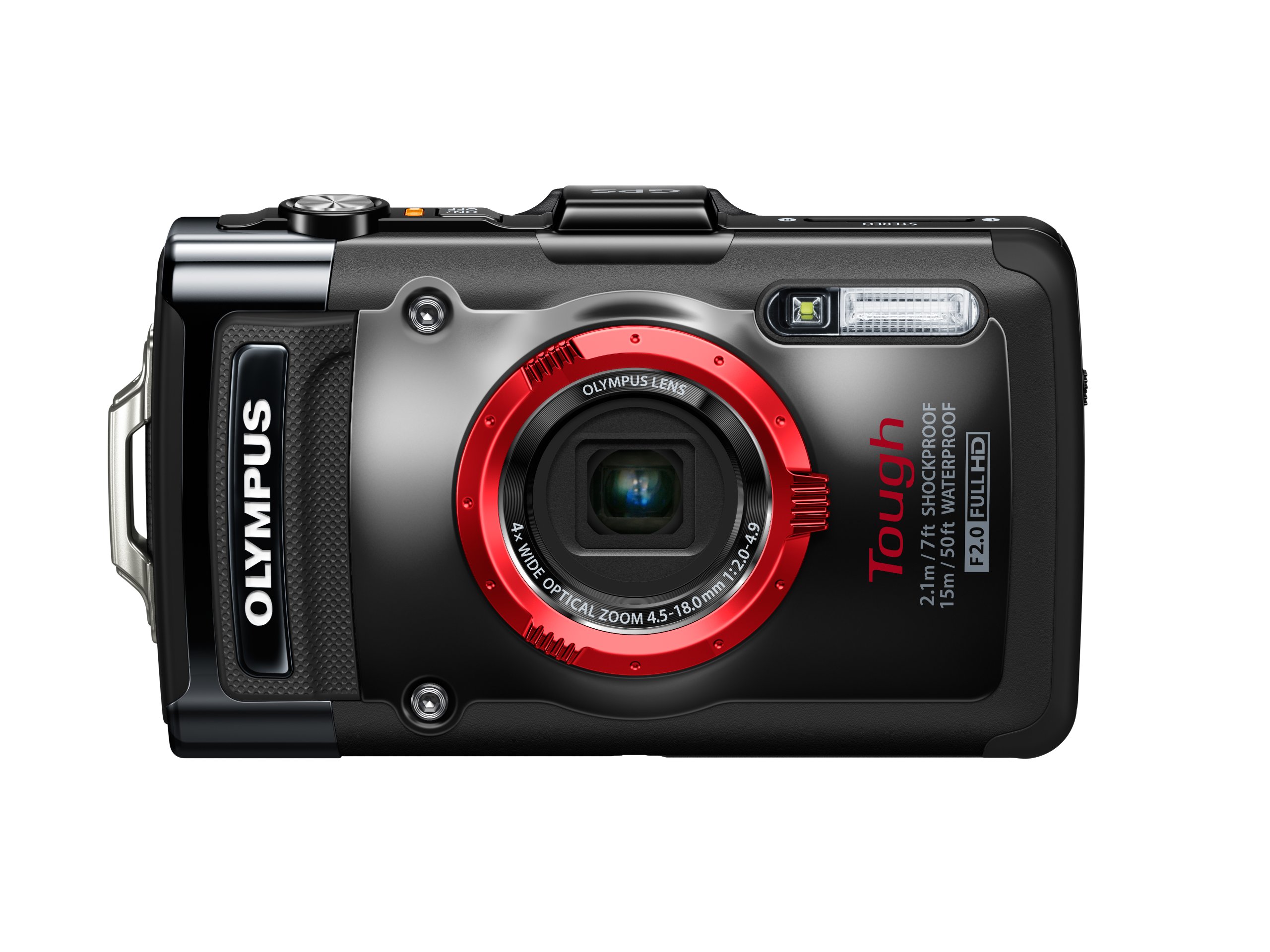 Amazon.com : OM SYSTEM OLYMPUS TG-2 iHS Digital Camera (Black