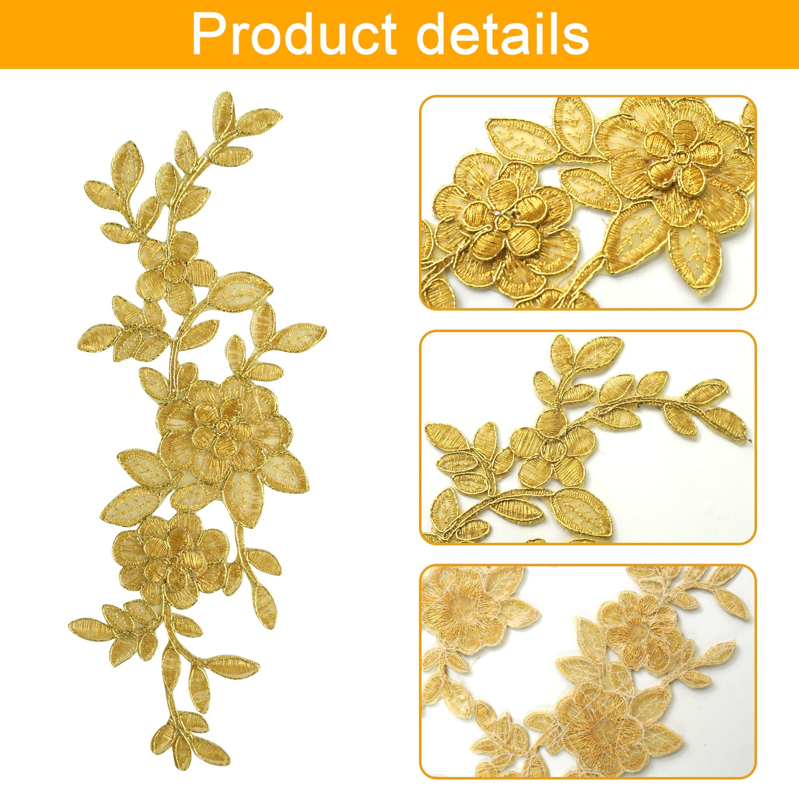 Amazon.co.jp: 12枚 ワッペン アイロン 花 刺繍 アップリケ 女の子