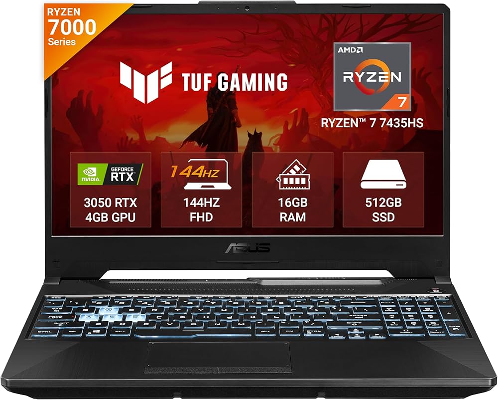 ASUS TUF Gaming A15, AMD Ryzen 7 7435HS Gaming Laptop(NVIDIA RTX