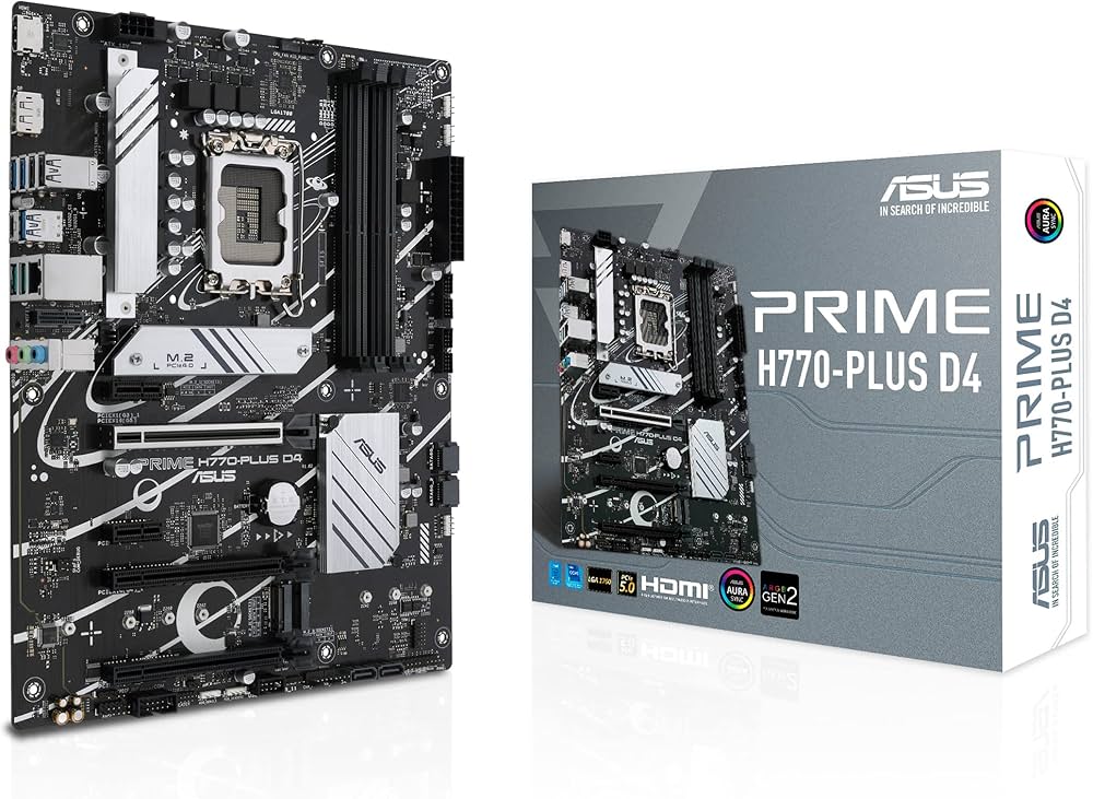 Amazon | ASUS Prime H770-PLUS D4 Intel® H770(第13世代および第12