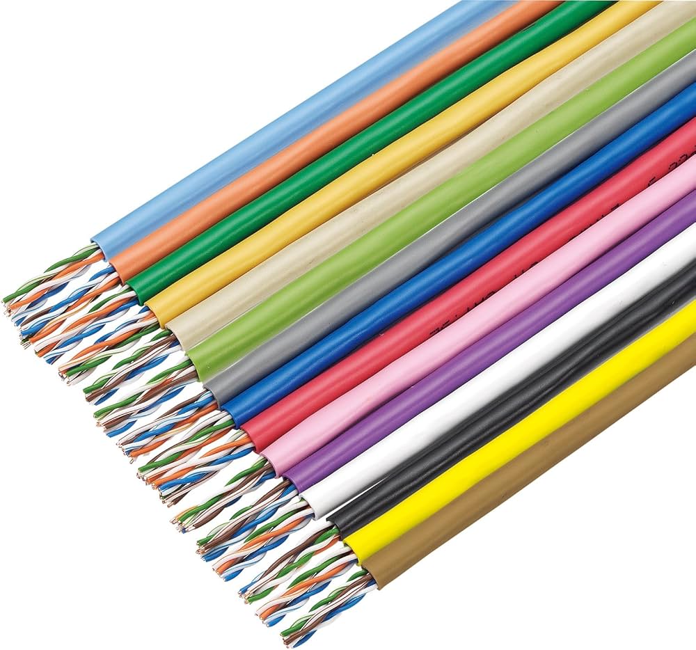 Amazon.co.jp: 冨士電線 CAT5E 単線LANケーブル 300m巻き TPCC5 0.5mm