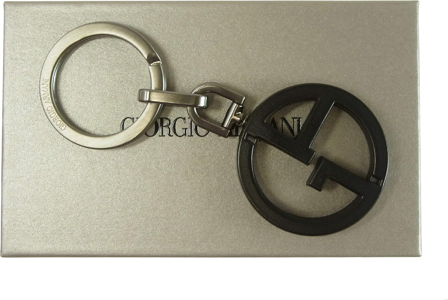 Amazon.co.jp: [ジョルジオアルマーニ] キーホルダー キーリング