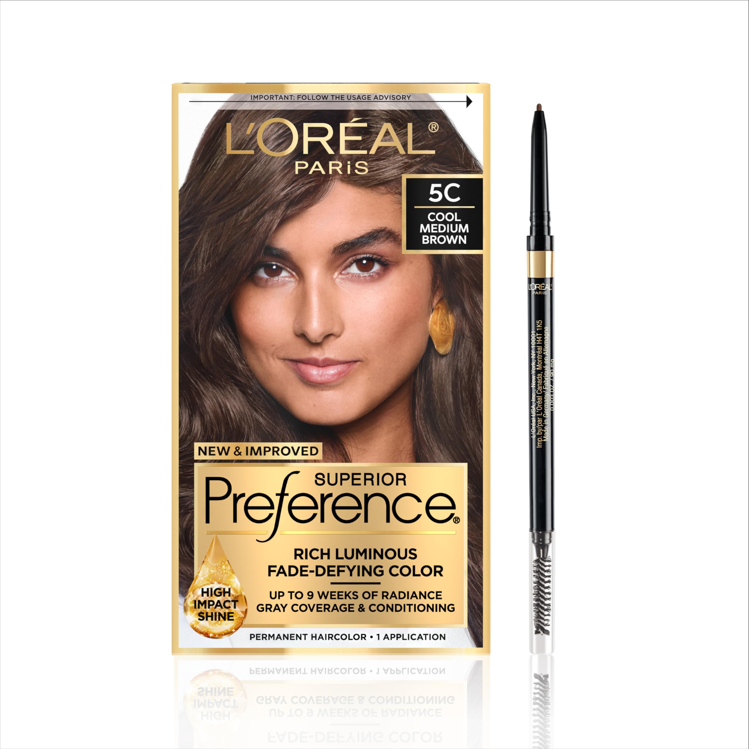 Amazon.com: L'Oreal Paris Preference Hair Color and Brow Stylist