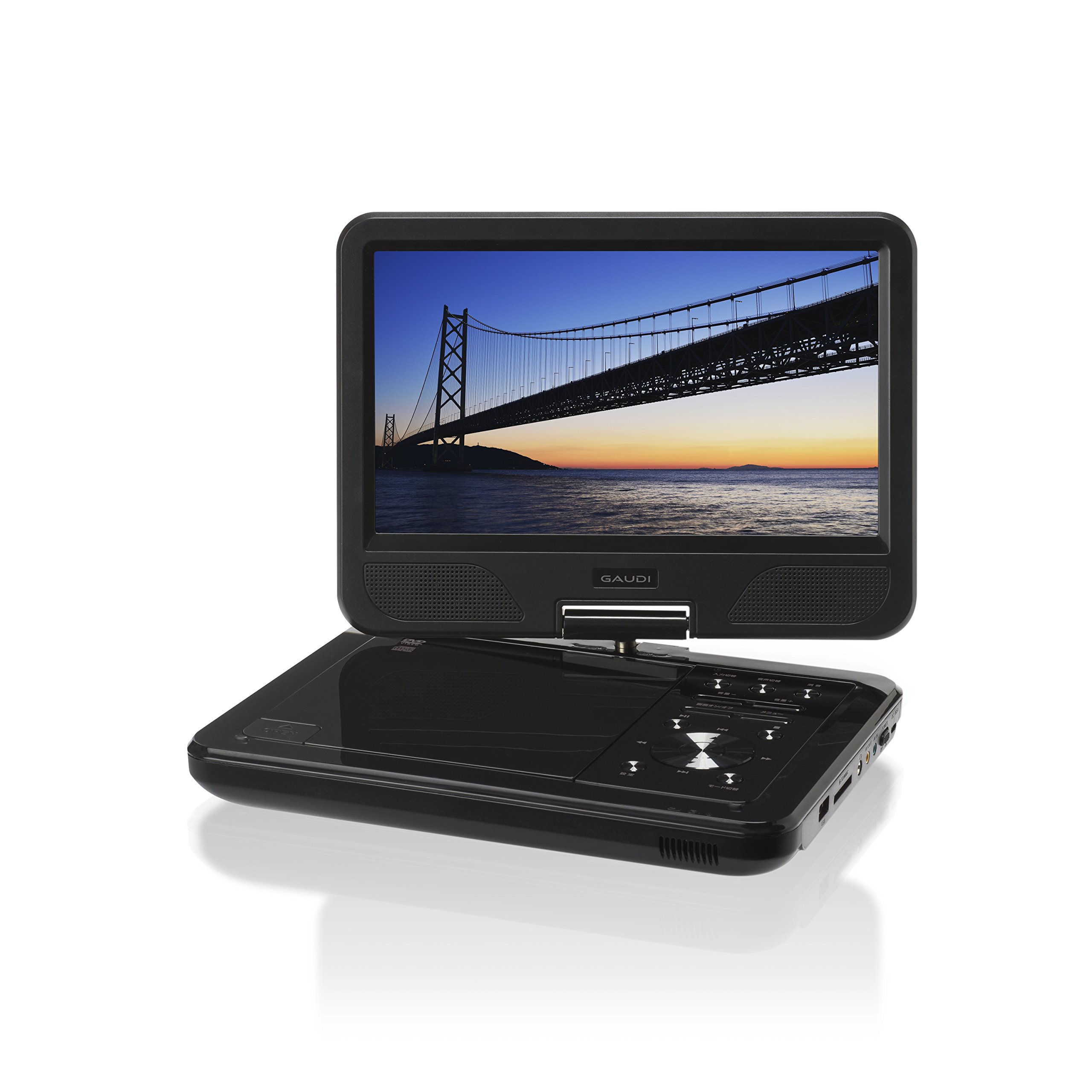 Amazon | GAUDI 10型ワイド ポータブルDVDプレーヤー GPD10B1BK | DVD