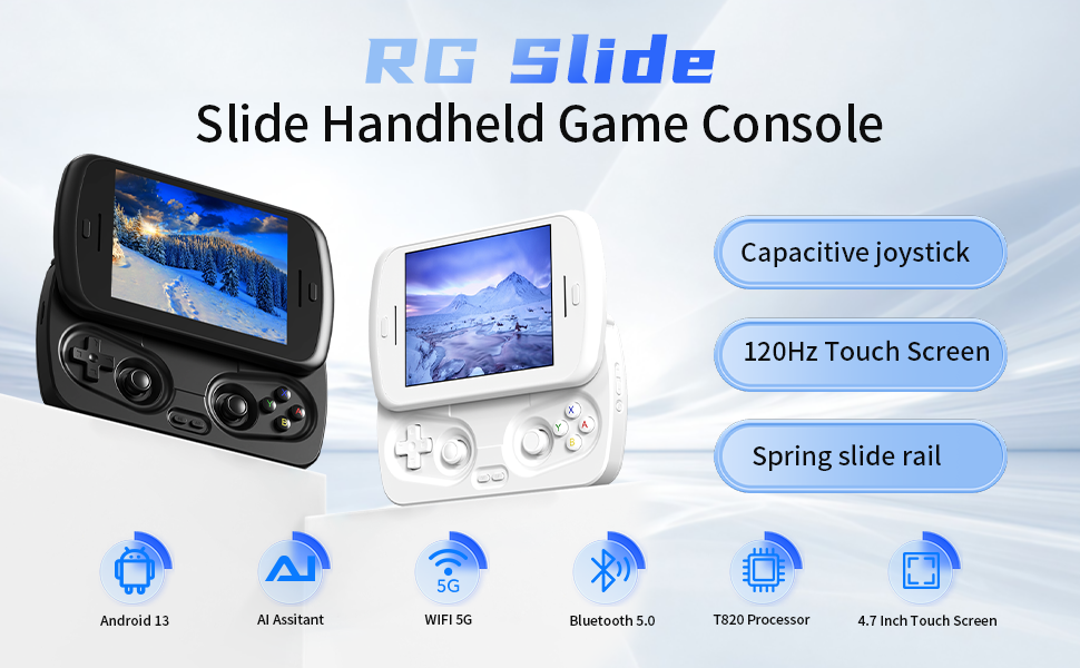 Amazon.com: Anbernic RG Slide Retro Handheld Game Console , 4.7