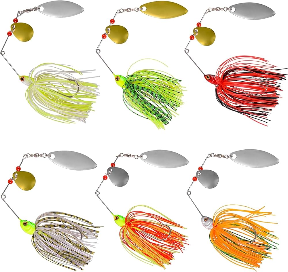 Amazon.co.jp: スピナーベイトセット バス釣り スピナーベイト ルアー