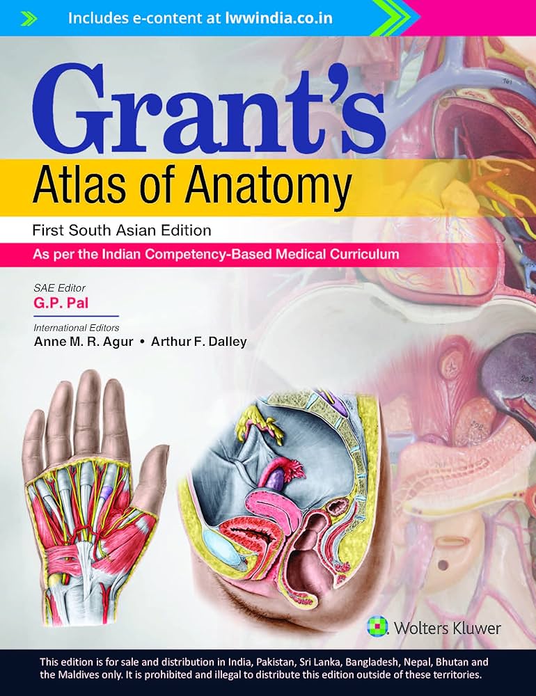 Grant's Atlas of Anatomy -15E (SAE): GP Pal: 9789389859409: Amazon