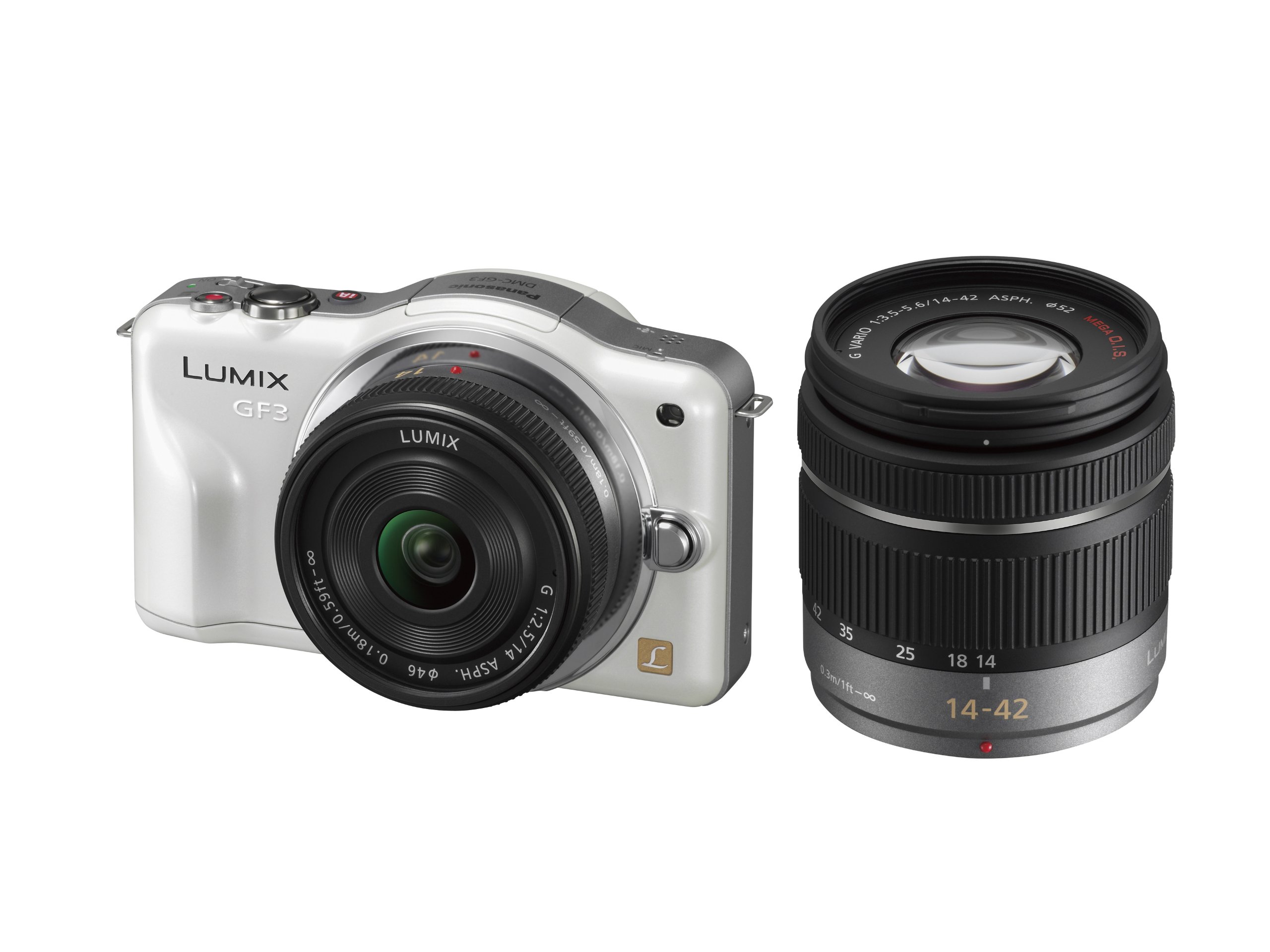 Amazon.co.jp: パナソニック ミラーレス一眼カメラ LUMIX GF3 ダブル
