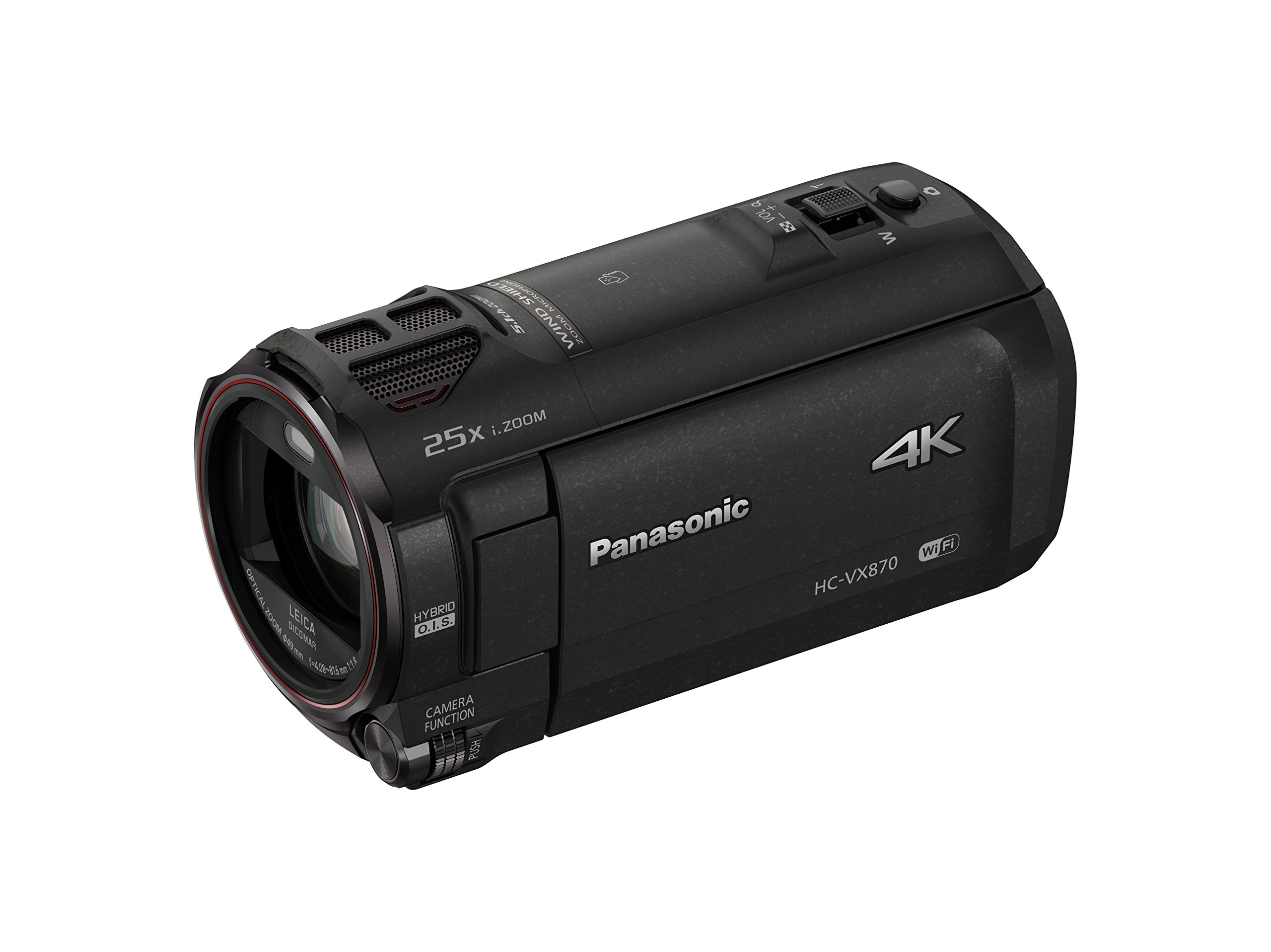 Amazon.com : Panasonic HC-VX870K 4K Ultra HD Camcorder, Twin Video
