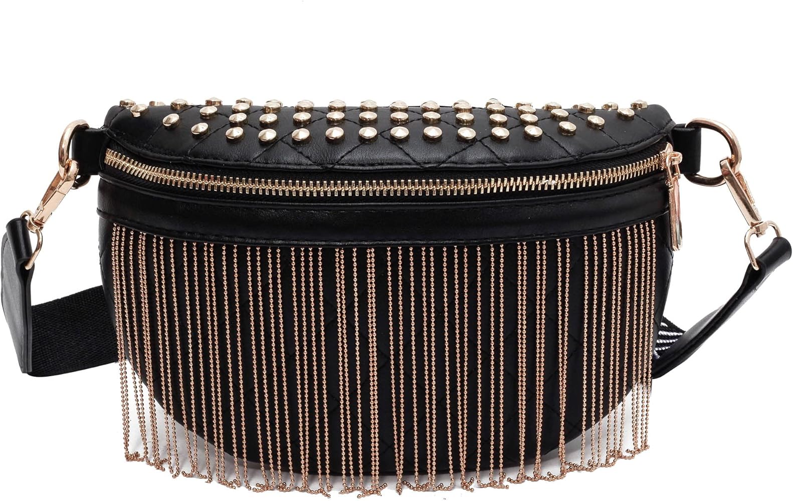 Amazon.com | GLT.ETL Fanny Pack Chest Bag For Women Faux leather