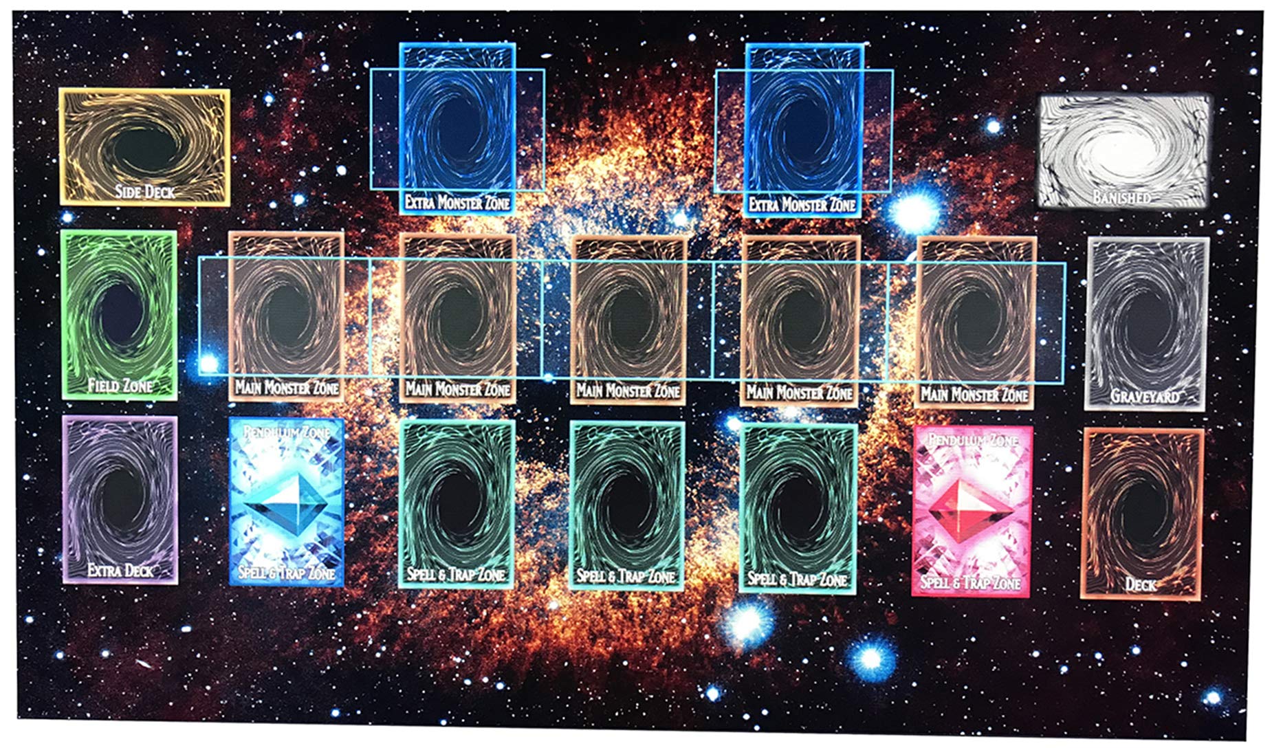 Amazon | BDLV 遊戯王プレイマット マスタールール4リンクゾーン