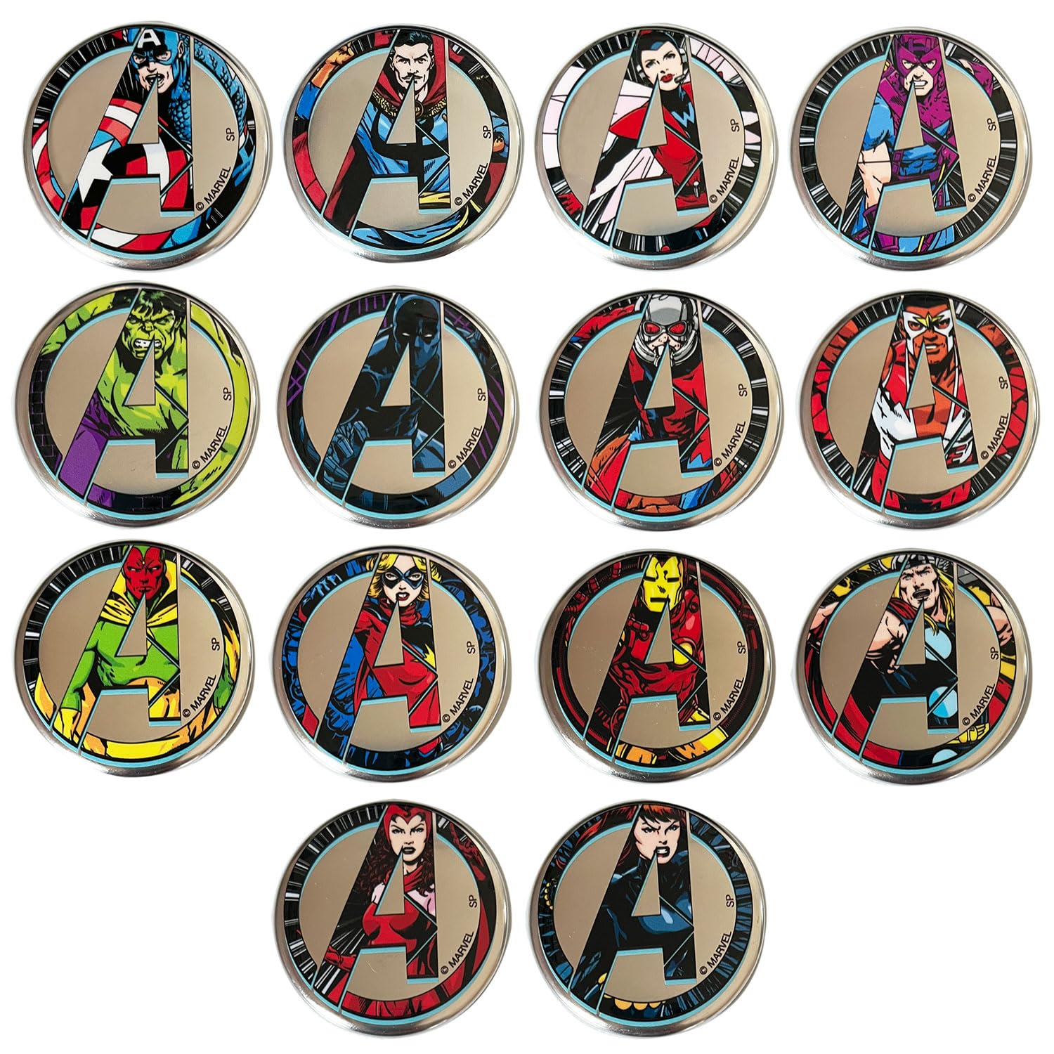 Amazon.co.jp: [スモール・プラネット] マーベル ブラインド缶バッジ