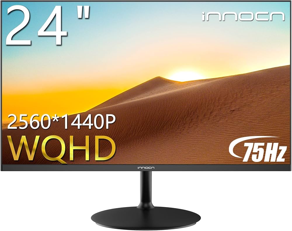 Amazon.co.jp: モニター INNOCN 24D1Q 2K 24インチ ディスプレイ WQHD