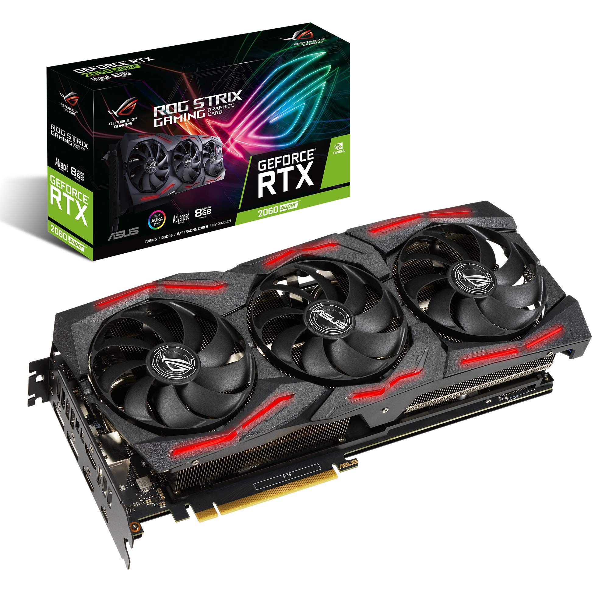 ASUS ROG Strix GeForce RTX 2060 Super Advanced Overclocked EVO 8G