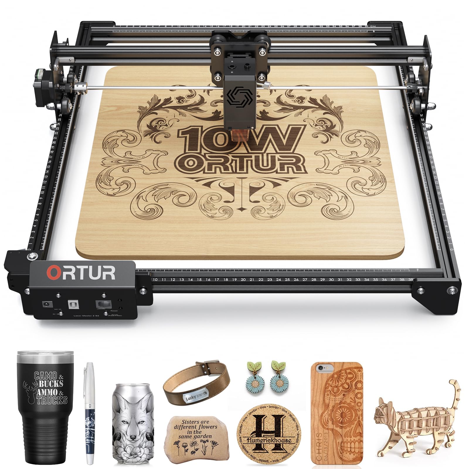 Amazon.com: ORTUR Laser Master 2 S2 LU2-10A Laser Engraver Laser