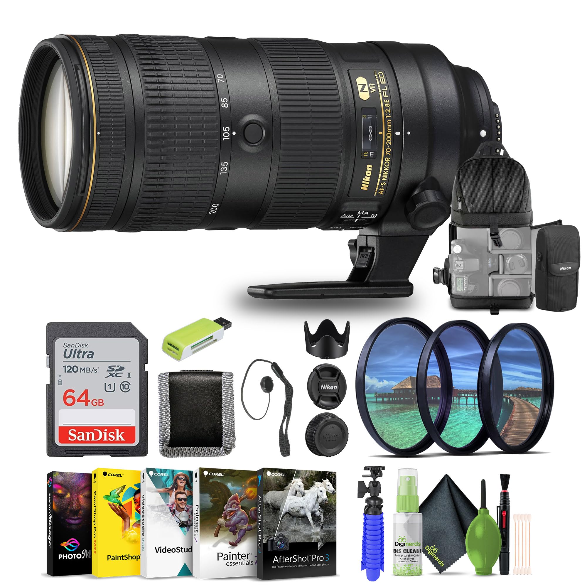 Amazon.com: Nikon - AF-S NIKKOR 70-200mm f/2.8G ED VR II Telephoto
