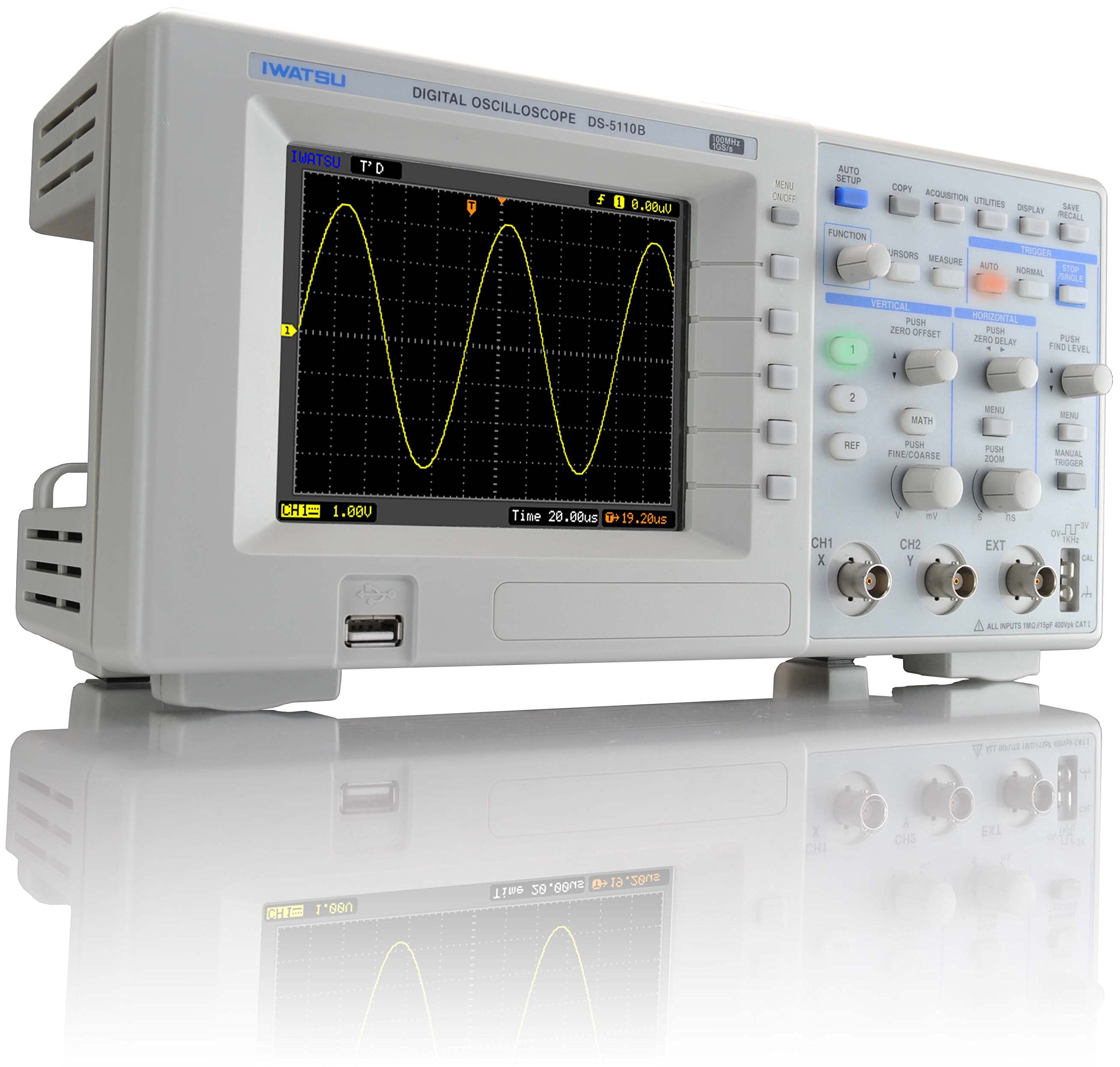 Amazon | 岩崎通信機 (IWATSU) デジタル・オシロスコープ 50MHz 2ch