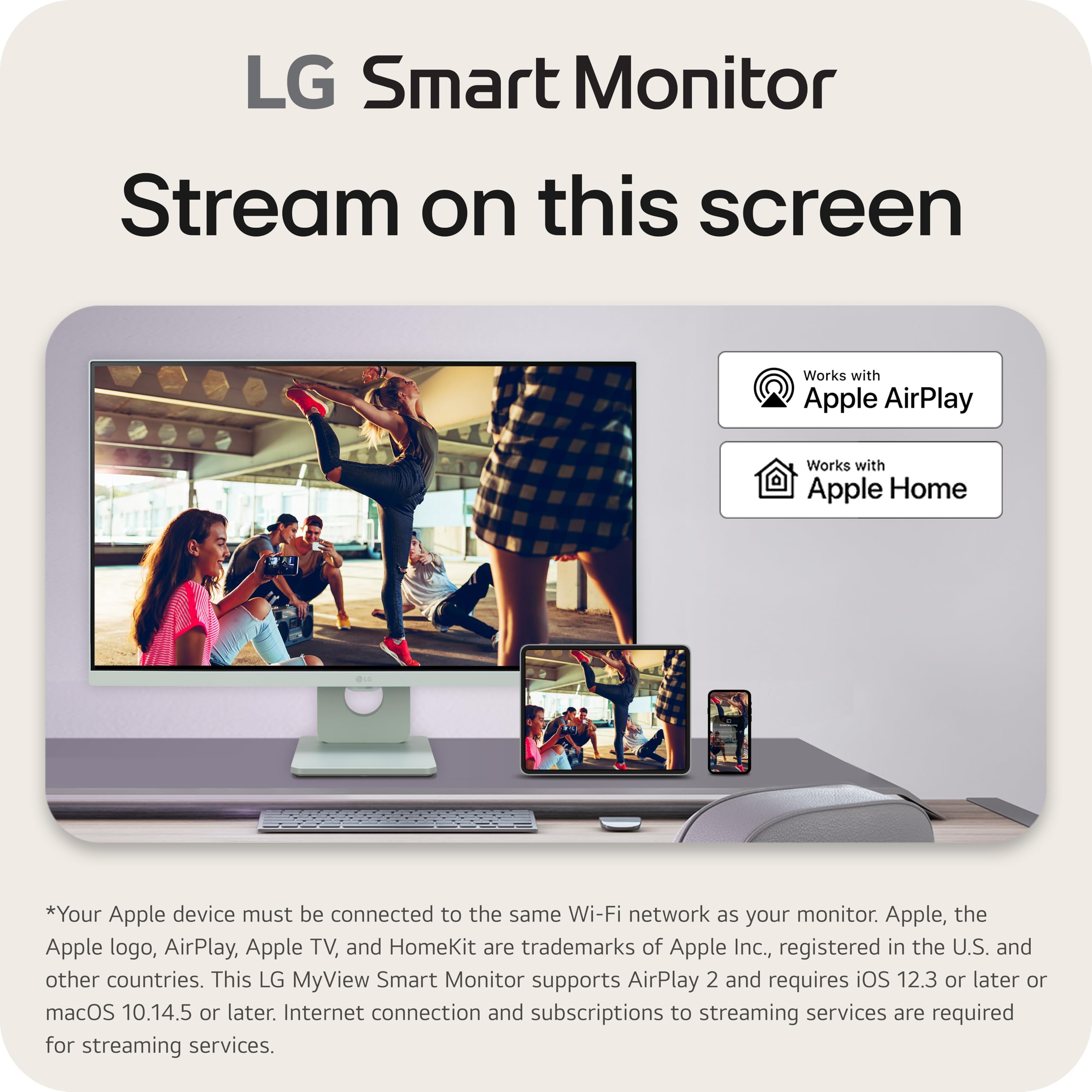 Amazon.com: LG 27SR50F-G Smart Monitor 27-Inch FHD (1920x1080) IPS