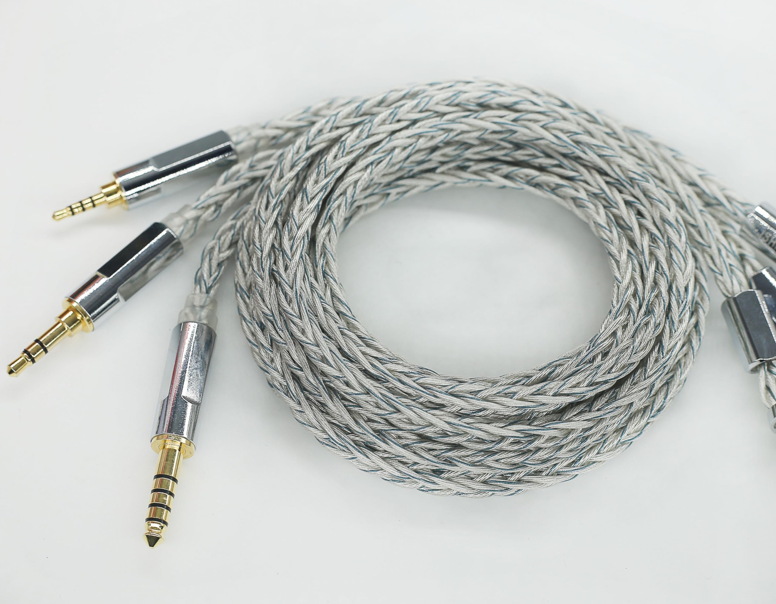 Amazon | 【JSHiFi-Zeus】2pin4.4mmリケーブル8芯 単結晶銅銀メッキ