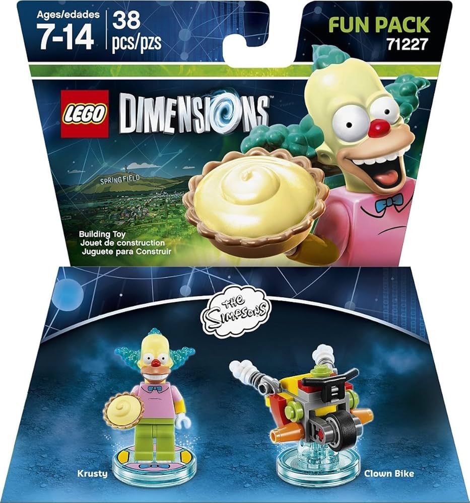Amazon.com: Simpsons Krusty Fun Pack - LEGO Dimensions : Toys & Games