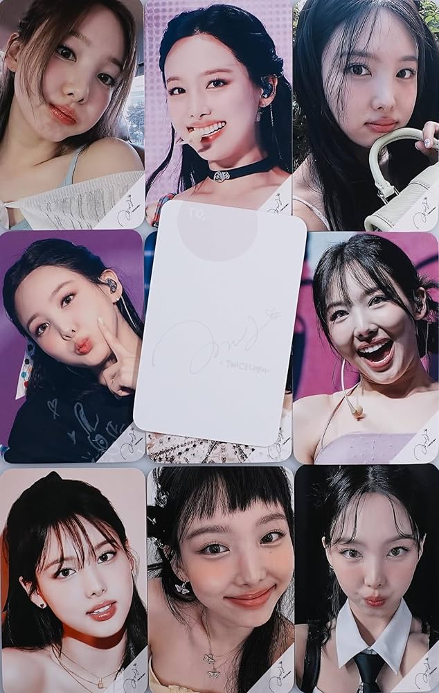 Amazon.co.jp: TWICE ナヨン グッズ フォトメッセージカード