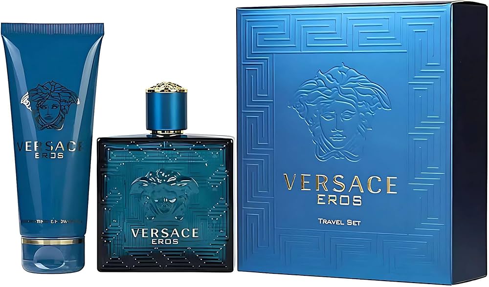 Amazon.com : Versace Eros Fragrance Set, 2 Count : Eau De