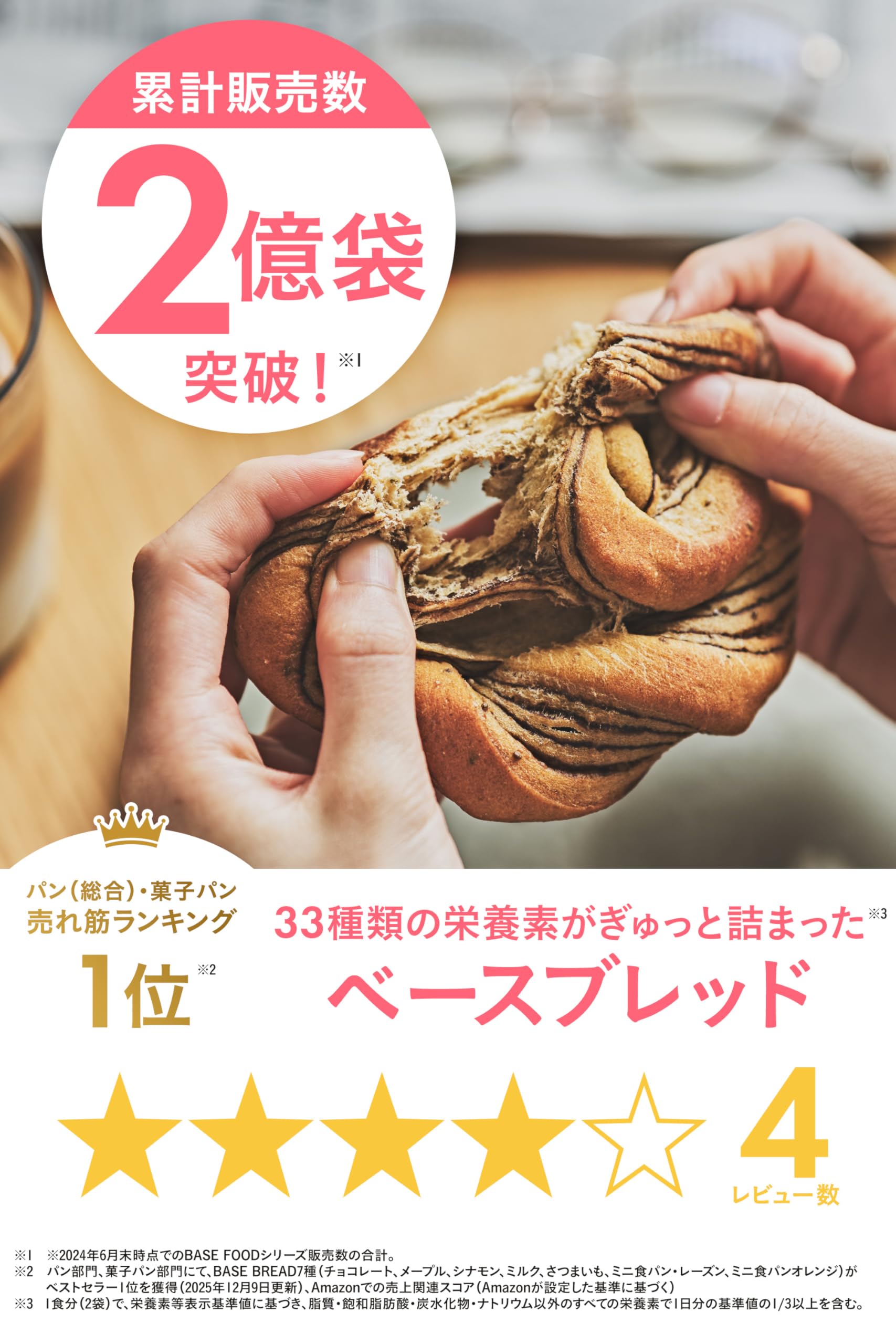 Amazon.co.jp: 【低糖質】ベースブレッド レーズン 30袋 パン