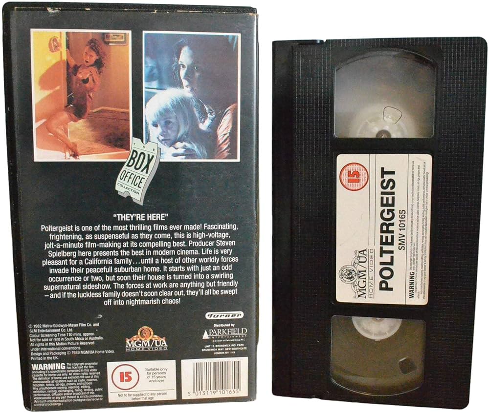 Amazon.com: Poltergeist [VHS] : JoBeth Williams, Heather O'Rourke