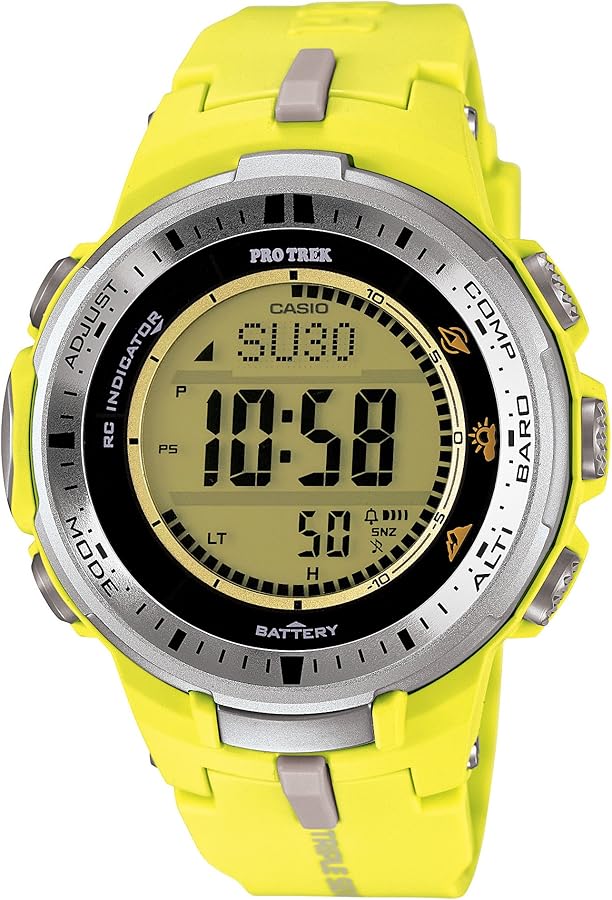 Amazon.co.jp: [カシオ]CASIO 腕時計 PROTREK トリプルセンサー Ver.3