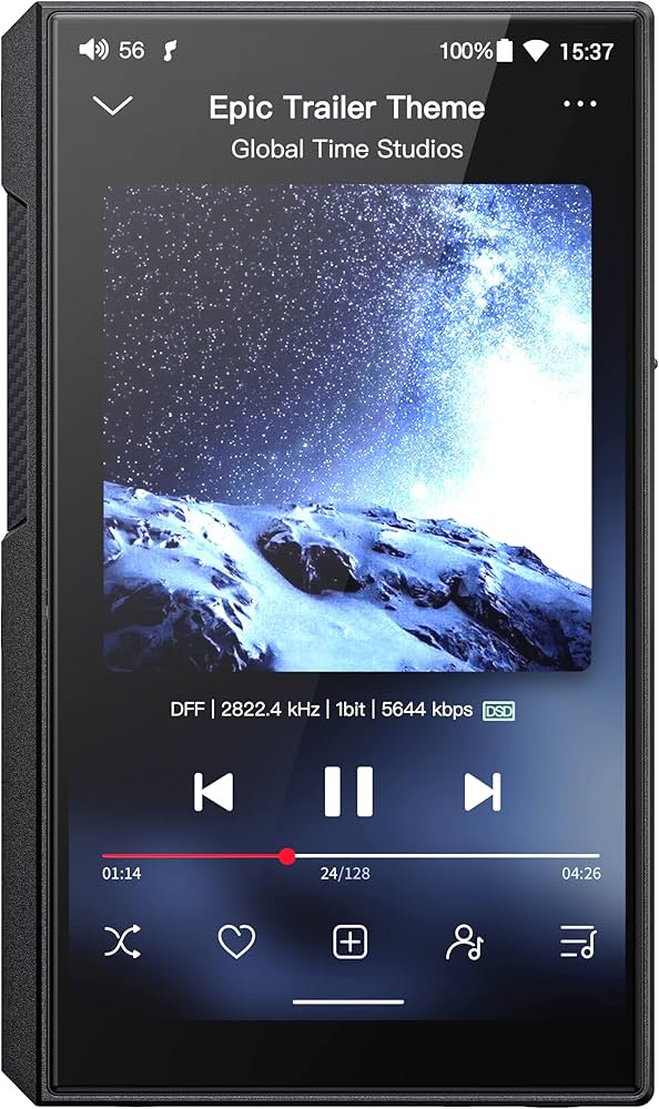 Amazon.com: FiiO M11S Hi-Res MP3 Music Player with Dual ES9038Q2M