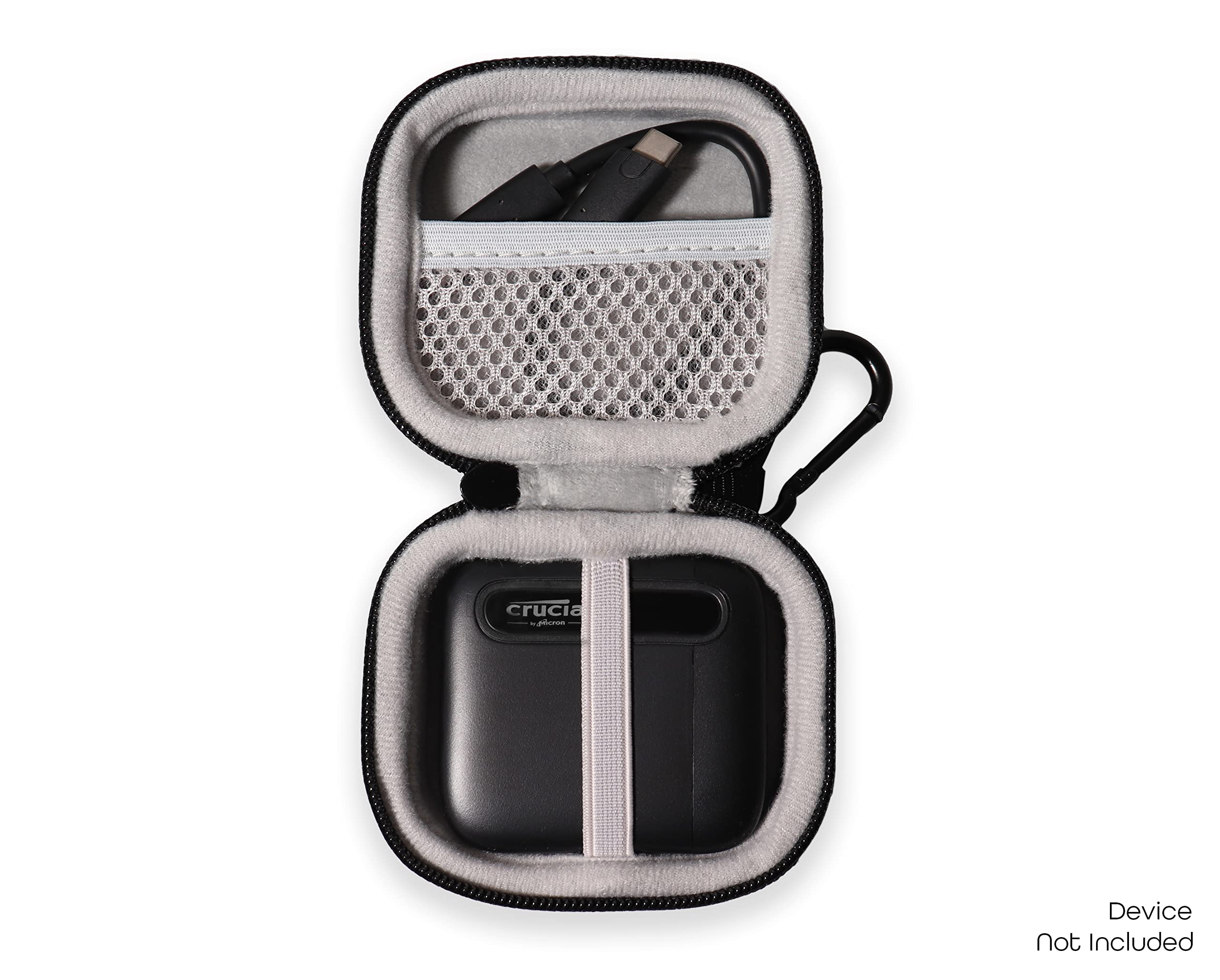 Amazon.co.jp: Alltravel 手のひらサイズケース Crucial X6 ポータブル