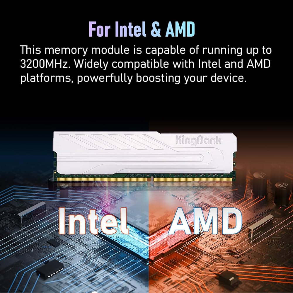 Amazon.in: Buy Computer Memory Ram KingBank DDR4 16GB(2x8GB