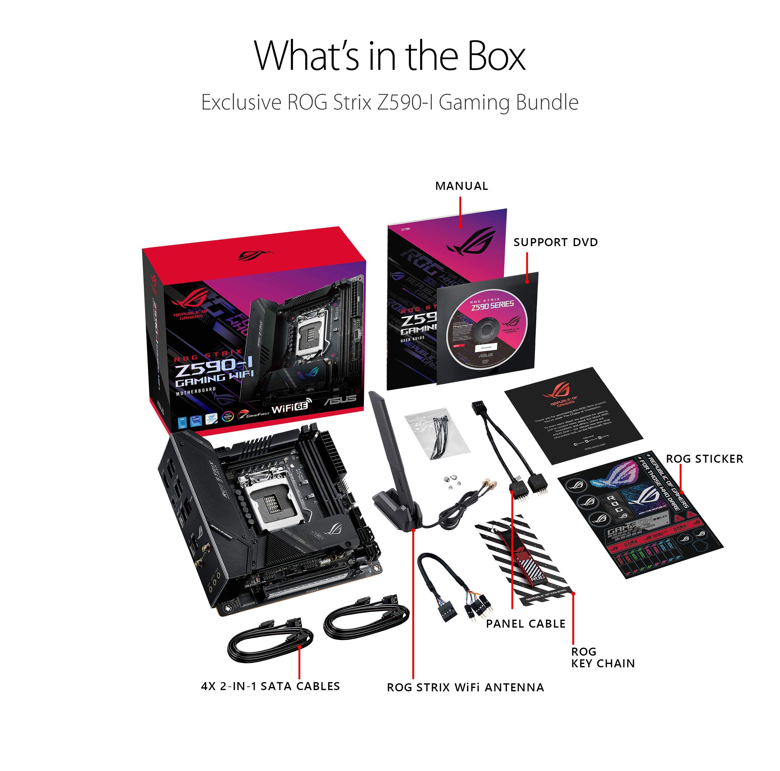 ジャンク品】ROG STRIX Z590-I GAMING WIFI ROG STRIX Z590-I GAMING WIFI