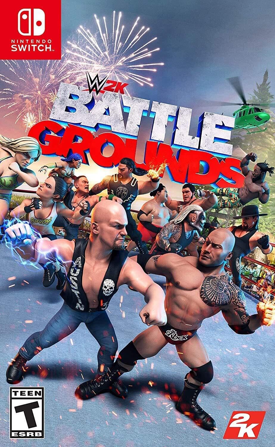 Amazon.co.jp: WWE 2K Games Battlegrounds(輸入版:北米)- Switch