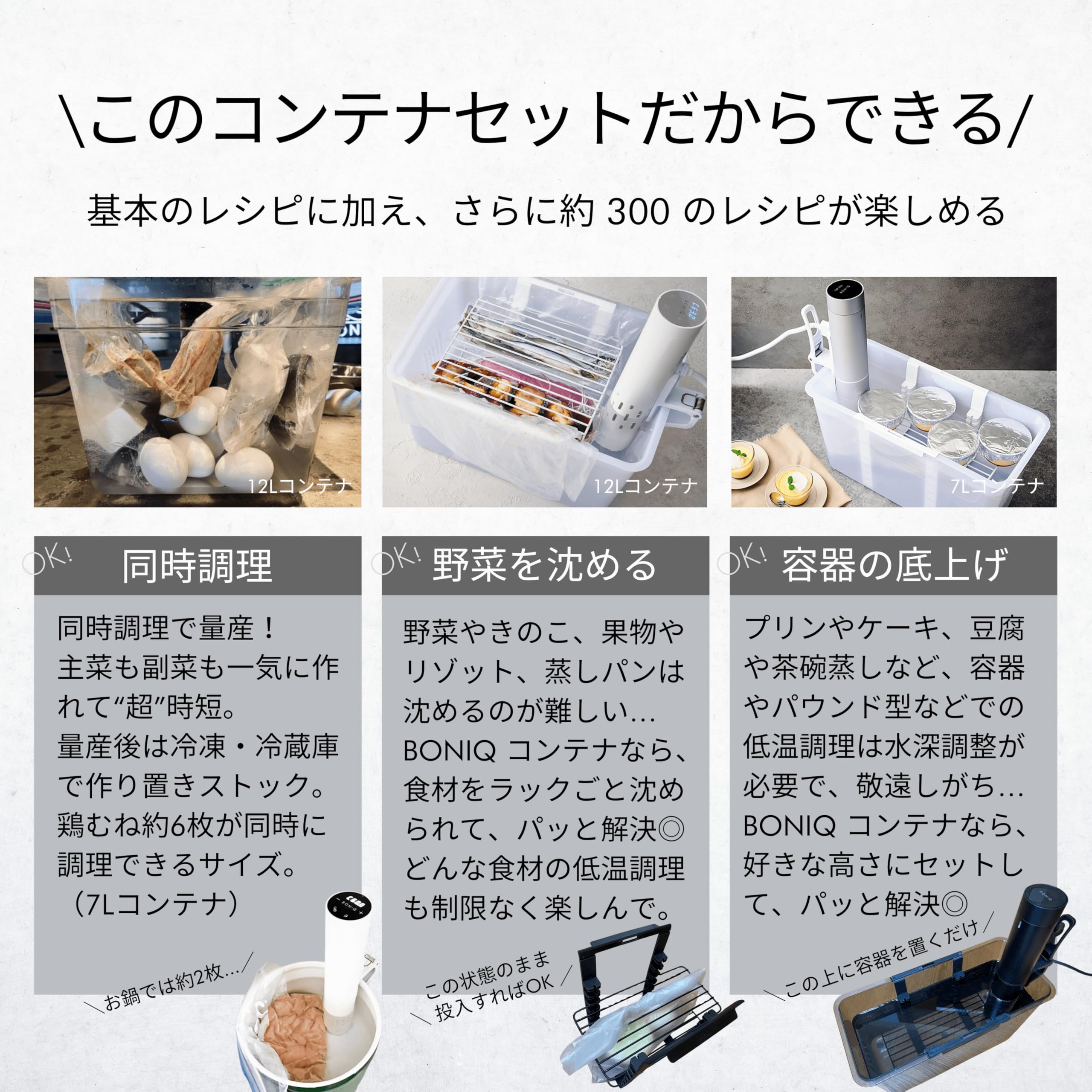 Amazon.co.jp: 【日本発 低温調理器専門メーカー】低温調理スターター