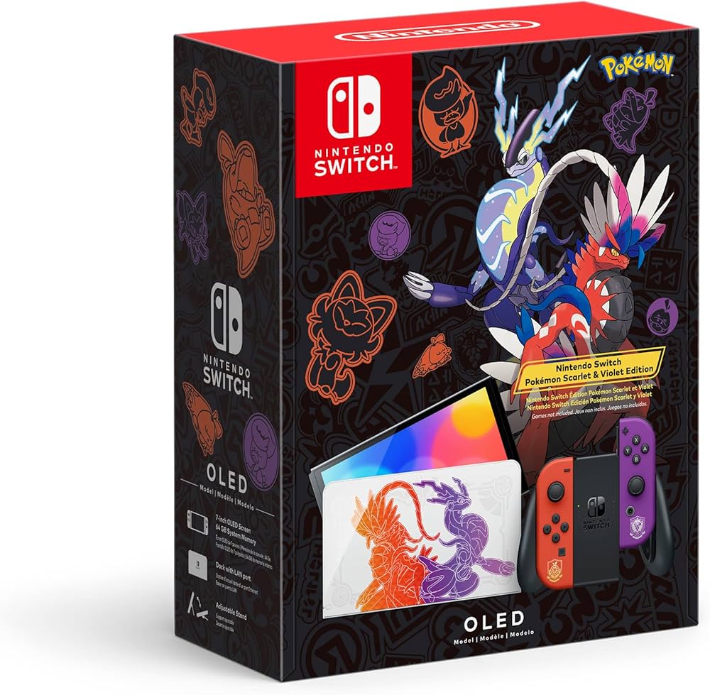 Amazon.com: Nintendo Switch™ – OLED Model: Pokémon™ Scarlet