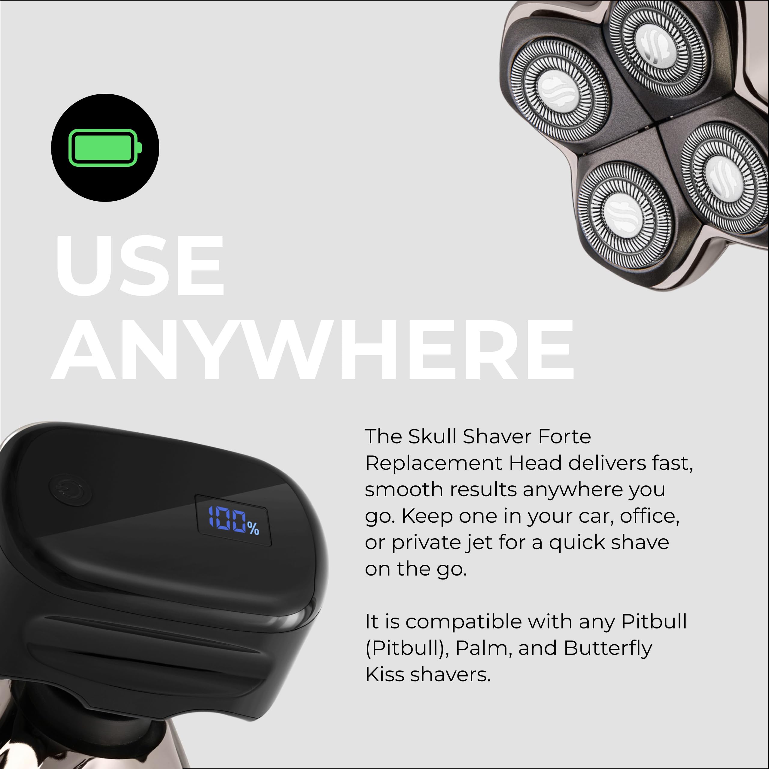 Amazon | 【正規販売店】 Skull Shaver スカルシェーバー Forte PRO 4