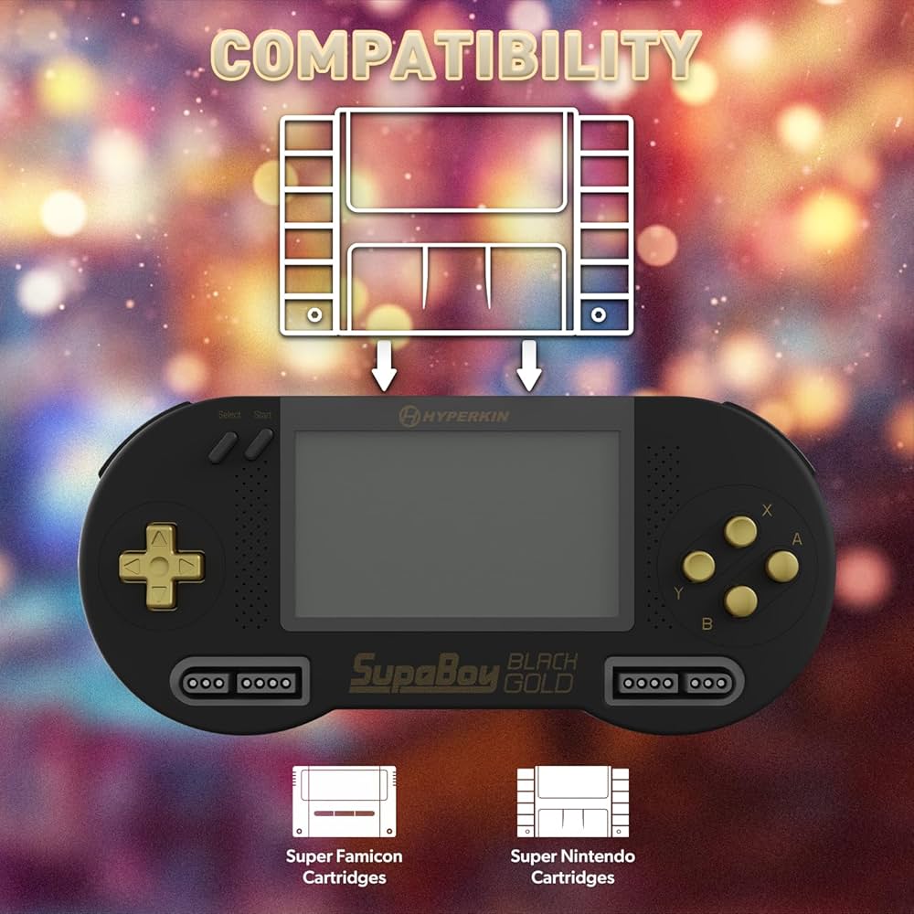 Amazon | HYPERKIN SUPABOY Black Gold【USB type-C エディション