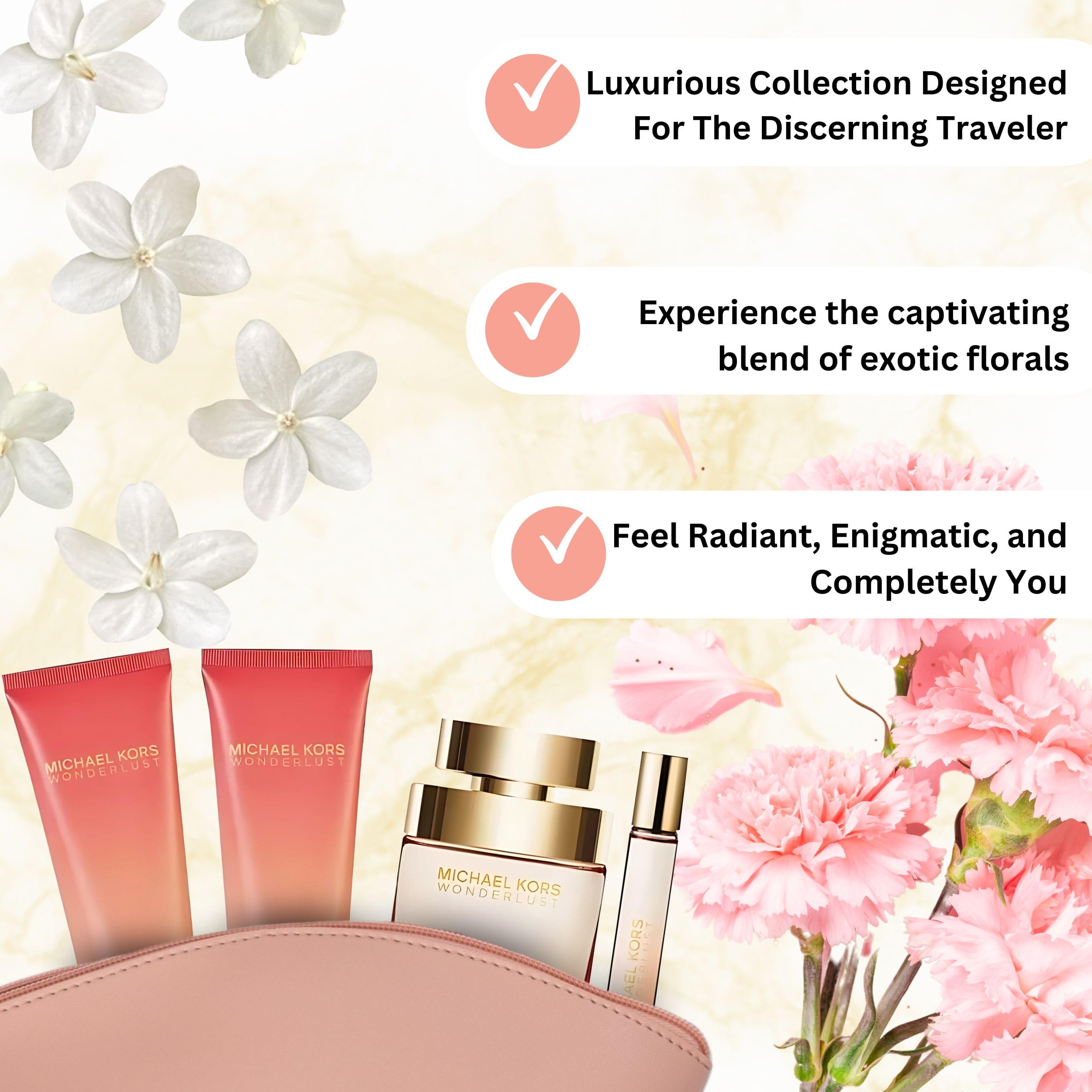 Michael Kors Wonderlust 3.4oz EDP Spray, 0.33 oz EDP Spray, 3.4oz