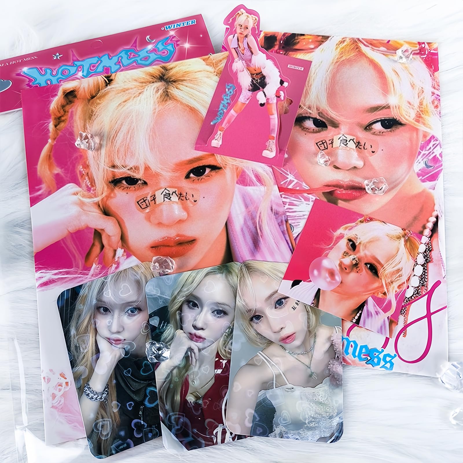 Amazon.com: AESPA Photocard Set K-POP AESPA Hot Mess Album Gift