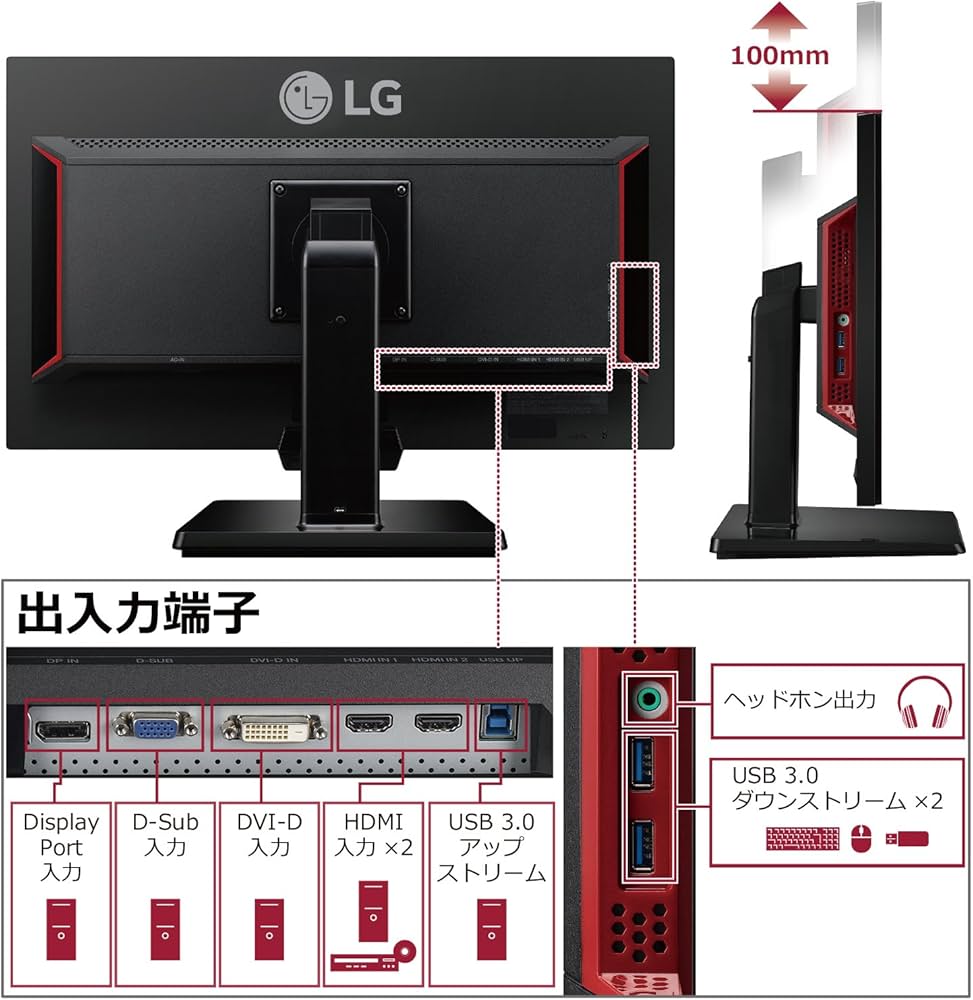 Amazon.co.jp: LG ゲーミング モニター ディスプレイ 24GM77-B 24