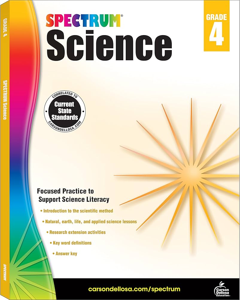 Spectrum Grade 4 Science Workbook, The Scientific Method and